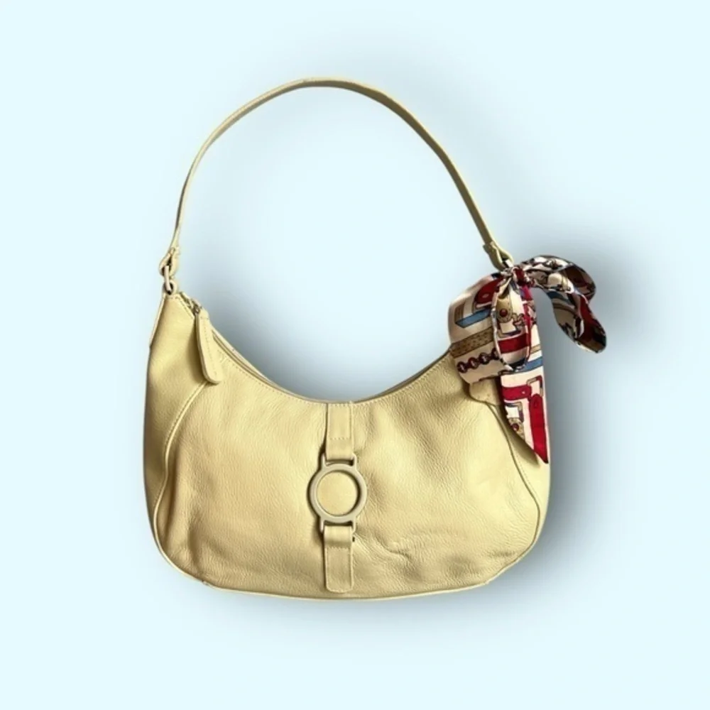 EUC MOSSIMO GENUINE LEATHER HANDBAG SMALL SATCHEL PURSE